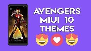 5 BEST AVENGERS MIUI 10 THEMES | No.1 MIUI 10 THEMES | HINDI