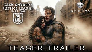 Zack Snyder's Justice League 2 (2024) HD Teaser Trailer - Henry Cavill, Jason Momoa (fan made)