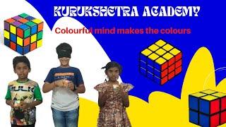kurukshetra academy |rubics cube| talent hunt |children's talent|classes for Rubik's cube taken