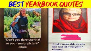 The Funniest Students  Yearbook Quotes - funny humor
