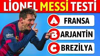 Messiyi Ne Kadar Tanıyorsun ?  Messi Bilgi Yarışması ! Messi Testi 2024