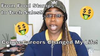 From Food Stamps to Tech Sales: My Journey in Course Careers!