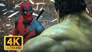 DEADPOOL Y WOLVERINE | WOLVERINE VS HULK  4K ESPAÑOL LATINO