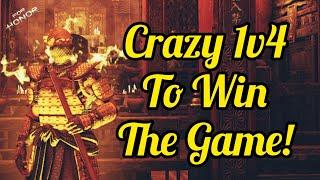 1v4 To Win The Game! Antigank Master: Rep 70 Kyoshin - [Antigank Montage] | #ForHonor