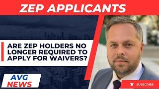 WAIVER NO LONGER NEEDED: Applicants to be refunded. Apply for General Work Visa