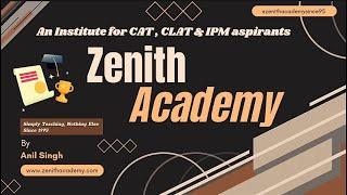 What is CAT Exam? Insight tips for CAT Prep #cat2024 #catexamprep #cataspirants #mba #zenithacademy