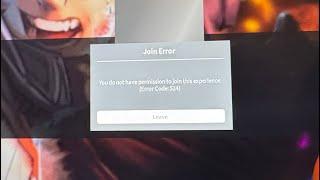 Roblox Blox Fruits: How to Fix “You Do Not Have Permission to Join This Experience” Error Code 524!