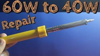 How to Change Soldering Iron Element | Repair Soldering Iron Not Heating | Fix Soldering Iron Repair