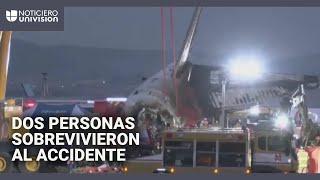 Esto se sabe de los dos sobrevivientes del accidente aéreo que dejó 179 muertos en Corea del Sur