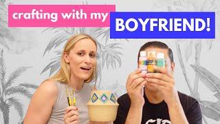 BOYFRIEND REVEAL! Crafting with Comedian Chris Estrada