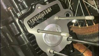 70cc engine rebuild cylinder and piston replacement also works for 50cc 110cc and 125cc