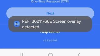 How to fix screen overlay detected gcash problem