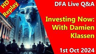 DFA Live Q&A HD Replay: Investing Now: With Damien Klassen