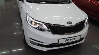 Светодиодные фары на KIA RIO в БЦР моторс