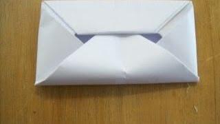 How To Make An Envelope Without Glue Or Tape (HD)