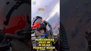 Menegangkan, pilot ini di kejar Pesawat musuh #viral #pilot