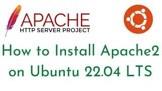 How to Install Apache2 on Ubuntu 22.04 LTS | Setup Virtual Host in Apache Web Server in Ubuntu 22.04