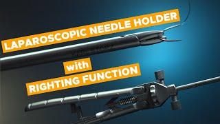 Laparoscopic Needle Holder with Righting Function