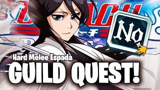 FIRST TIME DOING HARD ESPADA MELEE GUILD QUEST! Bleach: Brave Souls!