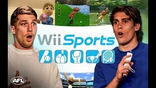 AFL stars face-off in Wii SPORTS 