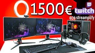 BESTES STREAMING Setup für 1500 Euro mit GAMING PC!!