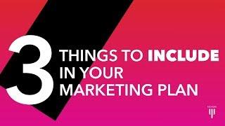 3 Things To Include In Your Marketing Plan - Thoughts From A Designovator