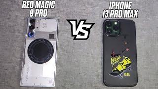 RED MAGIC 9 PRO VS IPHONE 13 PRO MAX PUBG TEST  WHICH DEVICE IS THE BEAST  LETS CHECKOUT IN TDM