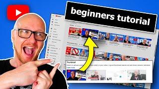 How to ADD/CHANGE YouTube Thumbnail 2024 on pc