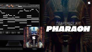 [+20] Best Free Dark Trap Midi Kit - PHARAOH (DRAKE, FUTURE, TRAVIS SCOTT) Piano Midi Pack 2024 