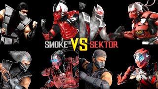 Evolution of Smoke VS Sektor MK-MK1 | 2K 60FPS