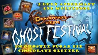 Drakensang Online | I BURN ANDER AND MULTITOOL 100 Ghostly sugar pies and Lots of chocolate glitter