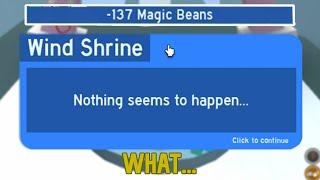 Wasting 137 Magic Beans because you told me to do it... | Bee Swarm Simulator