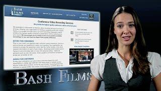 Conference Video Recording Services Company - Bash Films