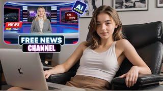 Create A FREE Faceless News Channel Using Ai | Ai news video generator | (Faceless Youtube Channel)