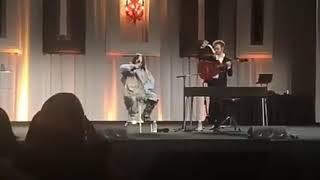 Billie Eilish - Bad Guy (acoustic) | 27.07.19 Las Vegas