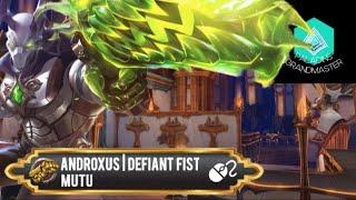 Mutu Androxus Defiant Fist & Flickshot (Mutu) Paladins Grandmaster