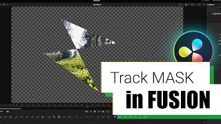 How to track MASK using Tracker in Fusion. Davinci Resolve