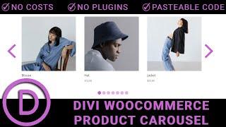 Easy DIVI Woocommerce Product Carousel Tutorial | No Plugins Needed