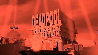 Deadpool Television Animation logo (2024-) (Halloween version)
