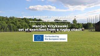 Marcjan Krzykawski - set of exercises from a rugby coach