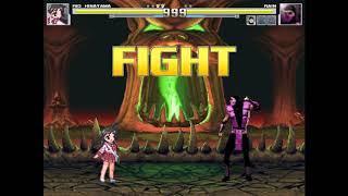 NICK54222 MUGEN: Rio Hinayama (me) VS Mortal Kombat Ninjas (Mike Obrecht)