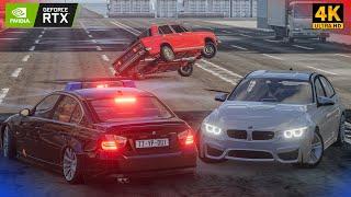 (Məhəllə Polisi) Şəmi Aftoş Vaz 2106 İlə İki Təkər Qaldırdı | BeamNG.Driver | Maşın #malikbedelov