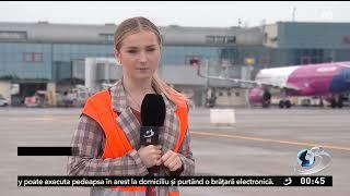 O nouă platformă de parcare a avioanelor, construită pe Aeroportul Otopeni