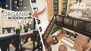 Organic Modern Loft // The Sims 4 Speed Build