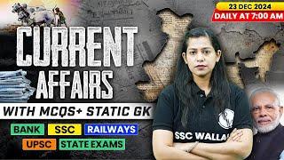 Current Affairs Today | 23 December 2024 | Current Affairs 2024 | Daily Current Affairs | Krati Mam