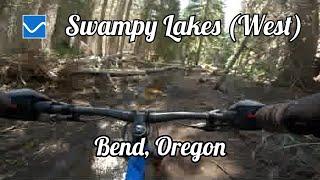 Swampy Lakes (West) at the Swampy Sno-Park Riding Area in Bend, Oregon