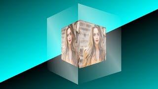 Transparent Layer CSS3 3D cube animation with Image | Pure CSS cube Box animation