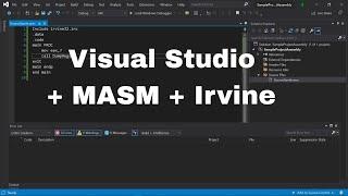 How to download visual studio and setup MASM and Irvine 32 library in Urdu||Step by Step Guide