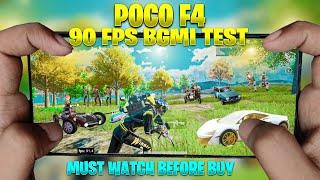 POCO F4 BGMI Test  | POCO F4 90 Fps BGMI Test  | 90 Fps BGMI Test In POCO F4 | POCO F4