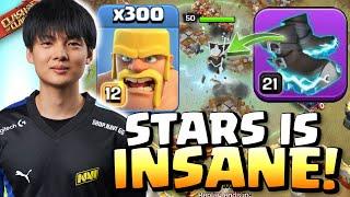 Stars attempts 300 BARB Spirit Walk attack to BREAK TH17! Clash of Clans